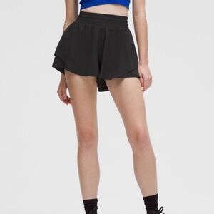 Lululemon Shake It Out High-Rise Running Short 2.5”, black, XL